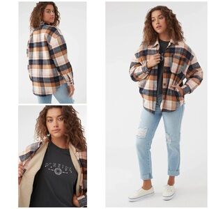O’Neill Petrina Plaid Shacket